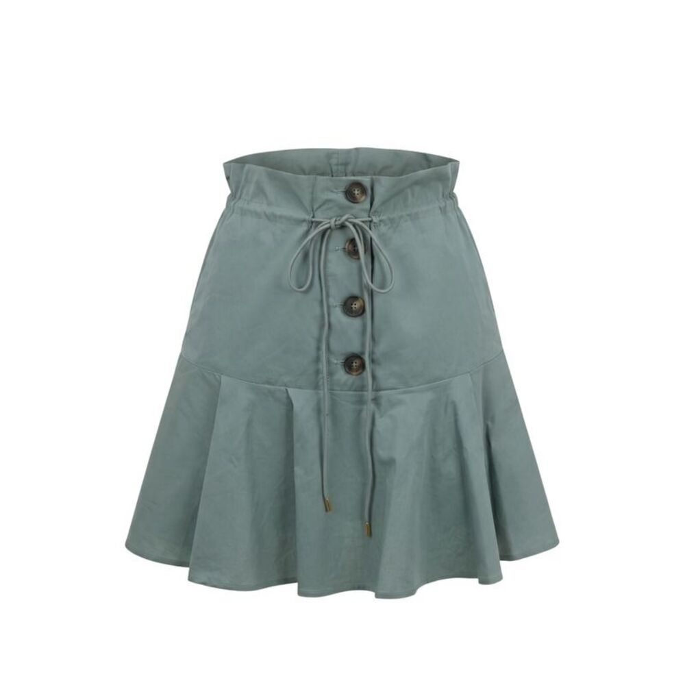Trussardi Jeans Green Cotton Women Women's Skirt